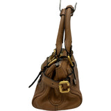 クロエ Chloe パディントンミニ ブラウン レザー レディース ハンドバッグ
