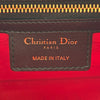 クリスチャン・ディオール Christian Dior レディディオール ミディアム ブラック カナージュ ラム レディース ハンドバッグ