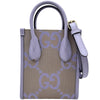 グッチ GUCCI ジャンボGG ミニトート 671623 パープル ジャンボGGキャンバス レディース ハンドバッグ