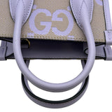 グッチ GUCCI ジャンボGG ミニトート 671623 パープル ジャンボGGキャンバス レディース ハンドバッグ