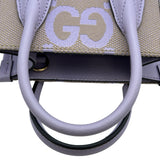 グッチ GUCCI ジャンボGG ミニトート 671623 パープル ジャンボGGキャンバス レディース ハンドバッグ