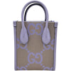 グッチ GUCCI ジャンボGG ミニトート 671623 パープル ジャンボGGキャンバス レディース ハンドバッグ