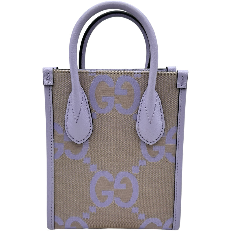 グッチ GUCCI ジャンボGG ミニトート 671623 パープル ジャンボGG