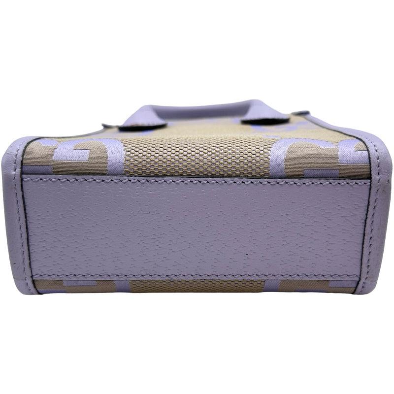 グッチ GUCCI ジャンボGG ミニトート 671623 パープル ジャンボGG