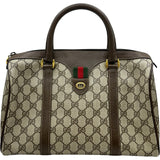 グッチ GUCCI シェリーミニボストン 40.02.007 ブラウン GGスプリーム レディース ボストンバッグ