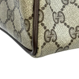 グッチ GUCCI シェリーミニボストン 40.02.007 ブラウン GGスプリーム レディース ボストンバッグ