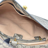 グッチ GUCCI ジャッキー1961 スモールホーボー BALENCIAGAコラボ 636706 ブラウン GGスプリームキャンバス レディース ハンドバッグ