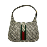 グッチ GUCCI ジャッキー1961 スモールホーボー BALENCIAGAコラボ 636706 ブラウン GGスプリームキャンバス レディース ハンドバッグ