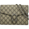グッチ GUCCI ディオニュソスショルダー 401231 ブラウン GGスプリーム レディース ショルダーバッグ