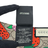 グッチ GUCCI ネックボウ GGストロベリー マルチカラー シルク レディース スカーフ