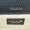 グッチ GUCCI ホースビット1955 ミニ adidasコラボ 658574 ブラック レザー レディース ショルダーバッグ