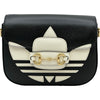 グッチ GUCCI ホースビット1955 ミニ adidasコラボ 658574 ブラック レザー レディース ショルダーバッグ