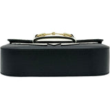 グッチ GUCCI ホースビット1955 ミニ adidasコラボ 658574 ブラック レザー レディース ショルダーバッグ