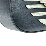 グッチ GUCCI ホースビット1955 ミニ adidasコラボ 658574 ブラック レザー レディース ショルダーバッグ