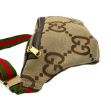 グッチ GUCCI ジャンボGGベルトバッグ 696031 ブラウン ジャンボGGキャンバス メンズ ウエストバッグ