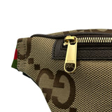 グッチ GUCCI ジャンボGGベルトバッグ 696031 ブラウン ジャンボGGキャンバス メンズ ウエストバッグ