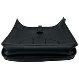 エルメス HERMES エヴリン3GM C刻印 ブラック/シルバー金具 トリヨン レディース ショルダーバッグ
