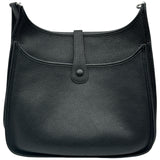 エルメス HERMES エヴリン3GM C刻印 ブラック/シルバー金具 トリヨン レディース ショルダーバッグ
