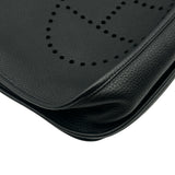 エルメス HERMES エヴリン3GM C刻印 ブラック/シルバー金具 トリヨン レディース ショルダーバッグ