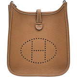 エルメス HERMES エヴリンTPM B刻印 ゴールド/シルバー金具 トリヨン レディース ショルダーバッグ