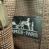 エルメス HERMES エールライントートMM ブラウン シルバー金具 キャンバス レディース トートバッグ
