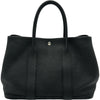 エルメス HERMES ガーデンパーティPM D刻印 ブラック/シルバー金具 ネゴンダ レディース トートバッグ