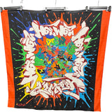 エルメス HERMES カレ140 KONGO シルク/カシミヤ レディース ストール