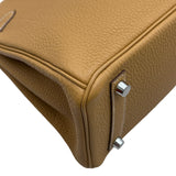 エルメス HERMES バーキン25 W刻印 ナチュラルサブレ シルバー金具 トリヨンクレマンス レディース ハンドバッグ