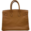 エルメス HERMES バーキン35 □D刻印 ゴールド ゴールド金具 エプソン レディース ハンドバッグ