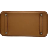 エルメス HERMES バーキン35 □D刻印 ゴールド ゴールド金具 エプソン レディース ハンドバッグ
