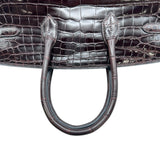 エルメス HERMES バーキン35 □K刻印 コカオン シルバー金具 ポロサスリセ レディース ハンドバッグ