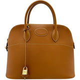 エルメス HERMES ボリード35 ◯Y刻印 ゴールド ゴールド金具 クシュベル レディース ハンドバッグ