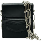 エルメス HERMES マイクロサック70 A刻印 ブラック シルバー金具 タデラクト レディース ショルダーバッグ
