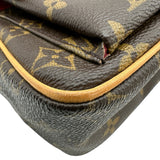 ルイ・ヴィトン LOUIS VUITTON ヴィバシテPM M51165 ブラウン モノグラムキャンバス レディース ショルダーバッグ