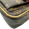 ルイ・ヴィトン LOUIS VUITTON ヴィバシテPM M51165 ブラウン モノグラムキャンバス レディース ショルダーバッグ