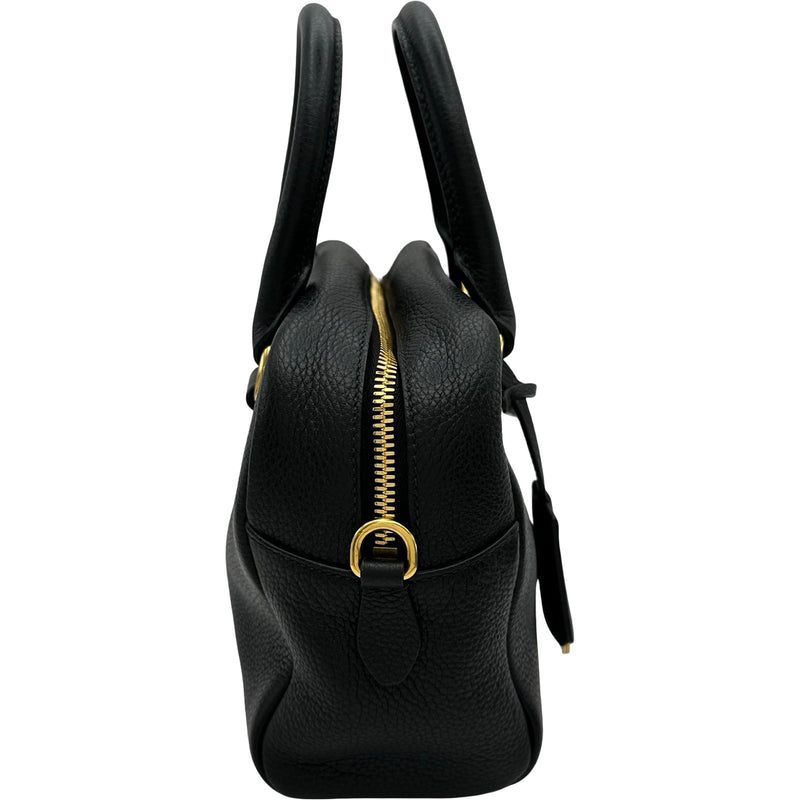 プラダ PRADA ロゴ2WAYバッグ 1BB108 ブラック レザー レディース
