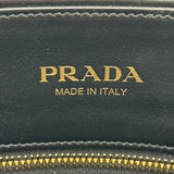 プラダ PRADA シンボルトップステッチ スモール 1BA379 ブラック レザー レディース ハンドバッグ