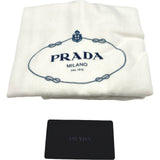 プラダ PRADA シンボルトップステッチ スモール 1BA379 ブラック レザー レディース ハンドバッグ