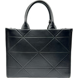 プラダ PRADA シンボルトップステッチ スモール 1BA379 ブラック レザー レディース ハンドバッグ
