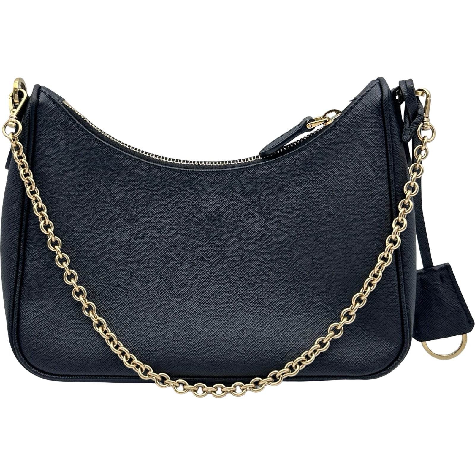 プラダ PRADA Re-Edition2005 バッグ 1BH204 ブラック サフィアーノ