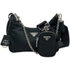 プラダ PRADA Re-Edition 2005 Re-Nylonバッグ 1BH204 ブラック ナイロン レディース ショルダーバッグ