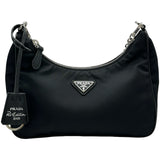 プラダ PRADA Re-Edition 2005 Re-Nylonバッグ 1BH204 ブラック ナイロン レディース ショルダーバッグ