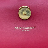 サンローラン SAINT LAURENT ケイトチェーンショルダー 354119 レッド グレインレザー レディース ショルダーバッグ