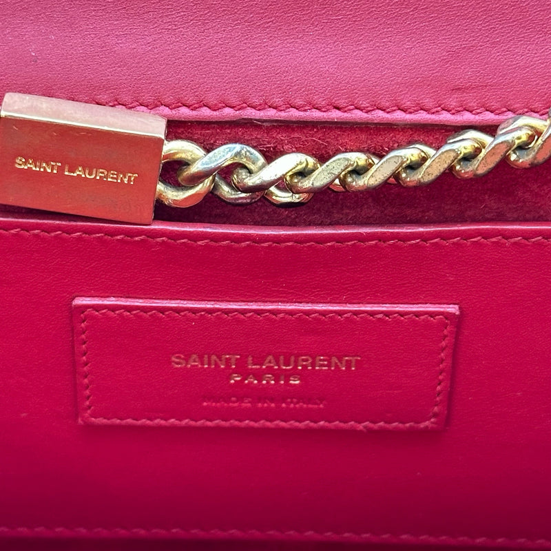サンローラン SAINT LAURENT ケイトチェーンショルダー 354119 レッド