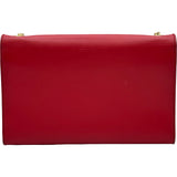 サンローラン SAINT LAURENT ケイトチェーンショルダー 354119 レッド グレインレザー レディース ショルダーバッグ