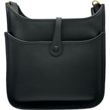 エルメス HERMES エヴリン3 PM Y刻印 ブラック ゴールド金具 トリヨン レディース ショルダーバッグ