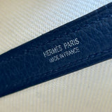 エルメス HERMES ガーデンパーティTPM W刻印 べトン/ブラック シルバー金具 トワル・ネゴンダ レディース ハンドバッグ