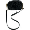 グッチ GUCCI GGマーモントショルダーバッグ 447632 ブラック レザー レディース ショルダーバッグ