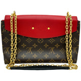 ルイ・ヴィトン LOUIS VUITTON サンプラシード M43713 ブラウン/スリーズ モノグラムキャンバス レディース ショルダーバッグ