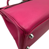 エルメス HERMES ケリー32 キャンディ O刻印 ローズティリアン/トスカ シルバー金具 エプソン/シェーブル レディース ショルダーバッグ